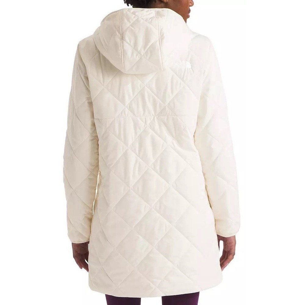 The North Face Women's Shady Glade Insulated Parka White Dune Large NWT - Picture 2 of 11